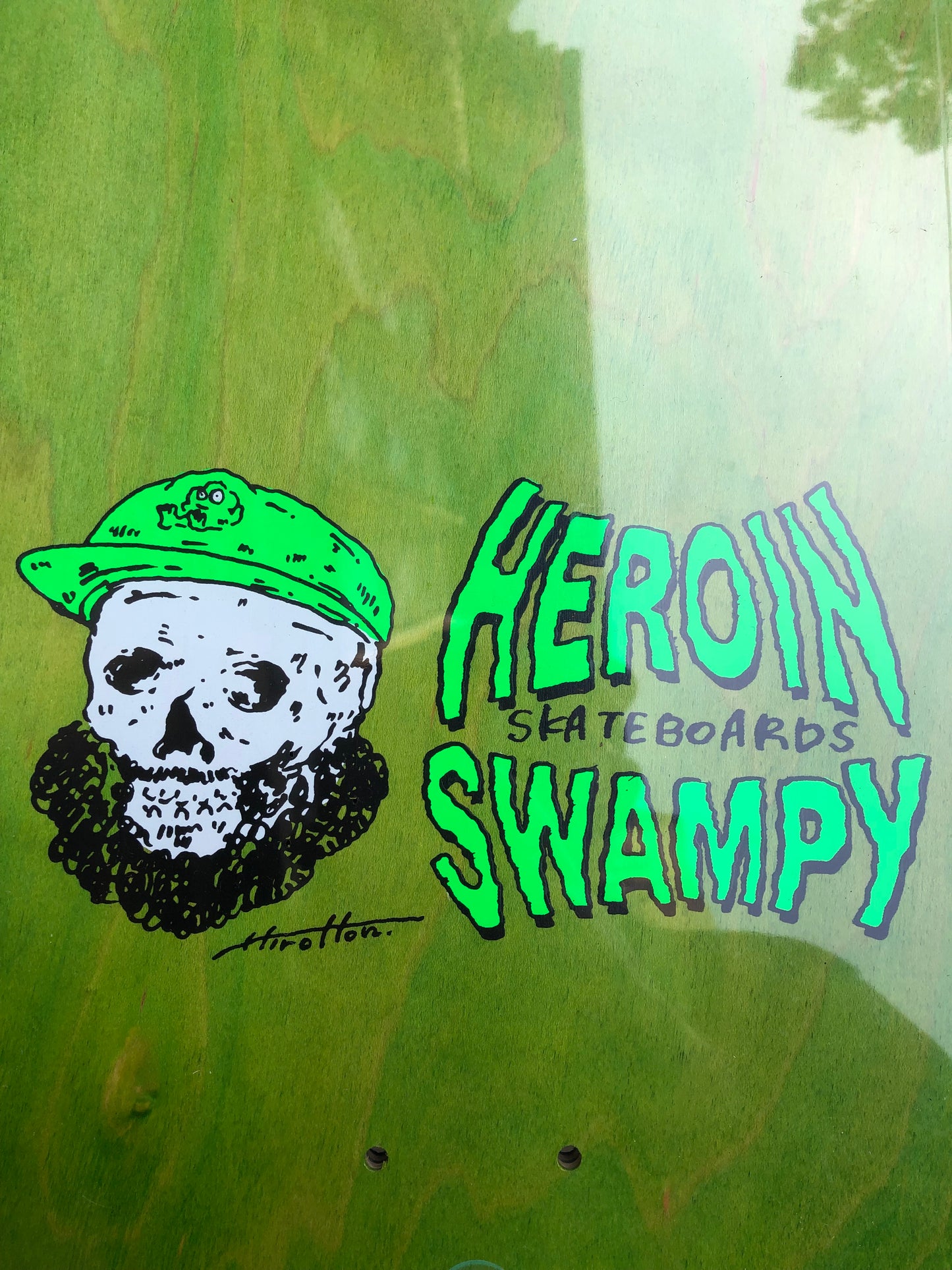 Heroin Swampy Gators DD deck 9.125”