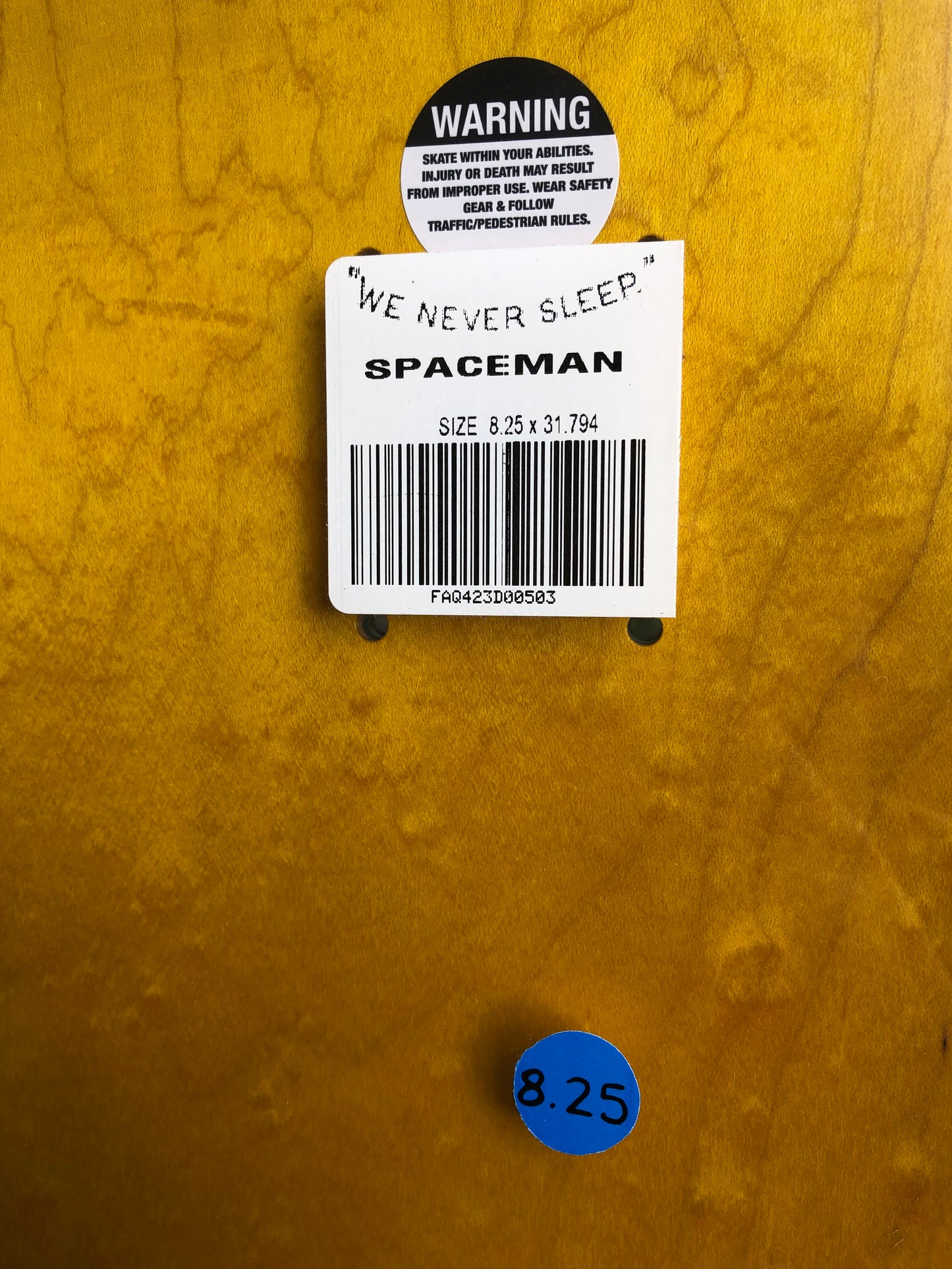 F cking Awesome Spaceman deck 8.25”