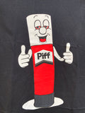 Piff Sticks Glue Logo T-shirt Navy