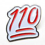 Lovenskate Drink 110 pin badge